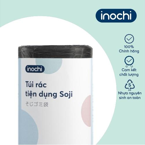 Túi rác tiện dụng Inochi - Soji 10L x 35 túi (Size S) ( có quai cầm)