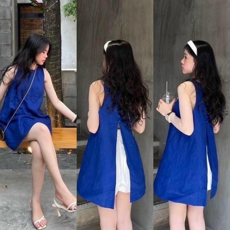 SET ÁO SÁT NÁCH XẺ LƯNG KÈM SHORT