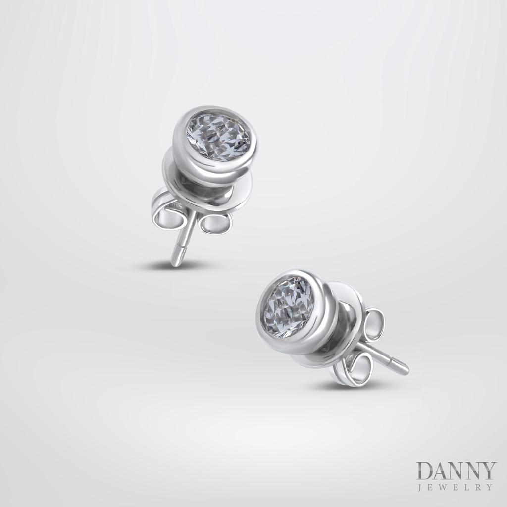 Bông Tai Danny Jewelry Bạc 925 Đính Đá CZ BT0043