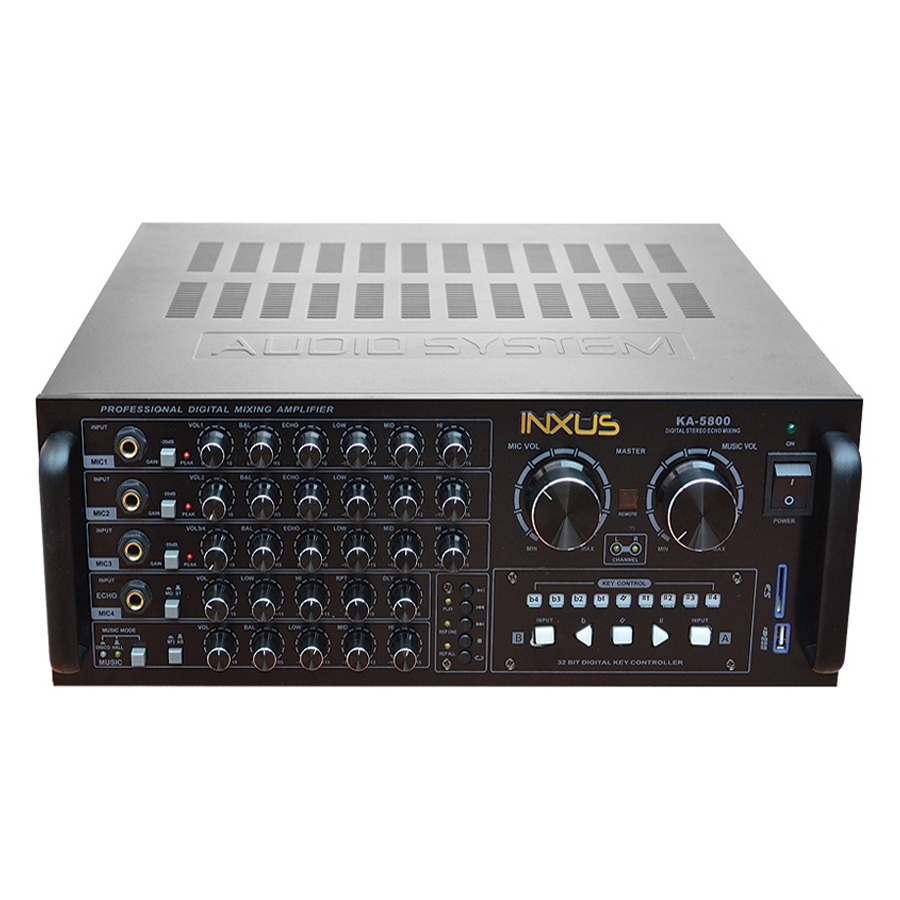 Ampli Karaoke Chuyên nghiệp Inxus KA-5800 - Hàng Chính Hãng