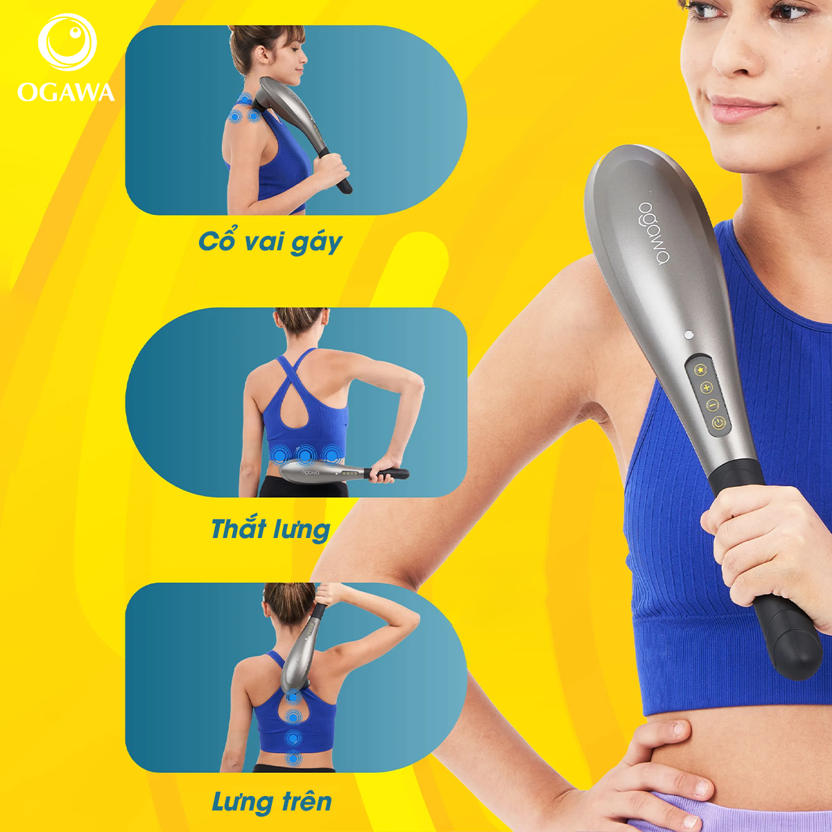 Máy Massage cầm tay OGAWA Buzzy