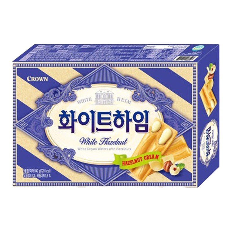 Crown Bánh White Heim hộp 142g - Nhập Khẩu Hàn Quốc