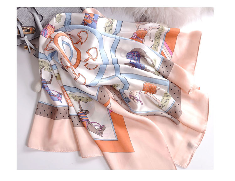 Khăn Lụa Vuông, Khăn Turban Cao Cấp Sang Trọng- Chất Liệu Chiffon - 70x70cm