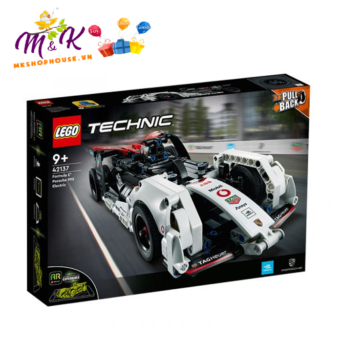 Đồ Chơi LEGO TECHNIC Xe Formula E Porsche 99X Electric 42137