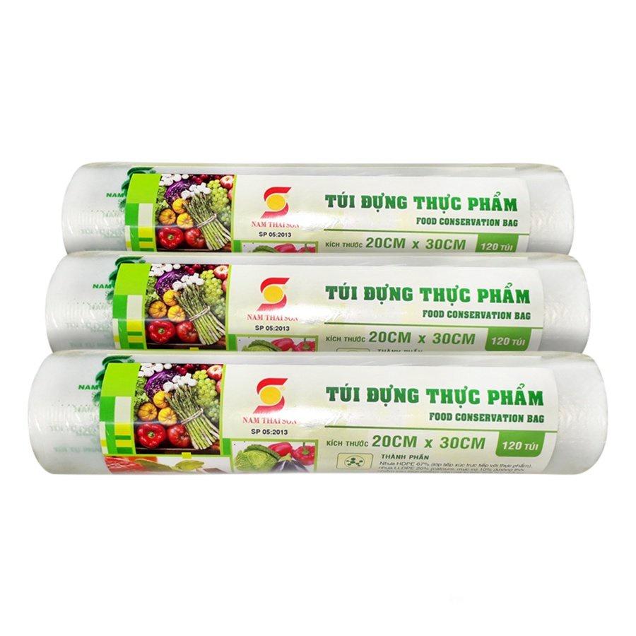 Túi Đựng Thực Phẩm Tự Hủy Sinh Học 20cm x 30cm (120 túi/cuộn) AMZO