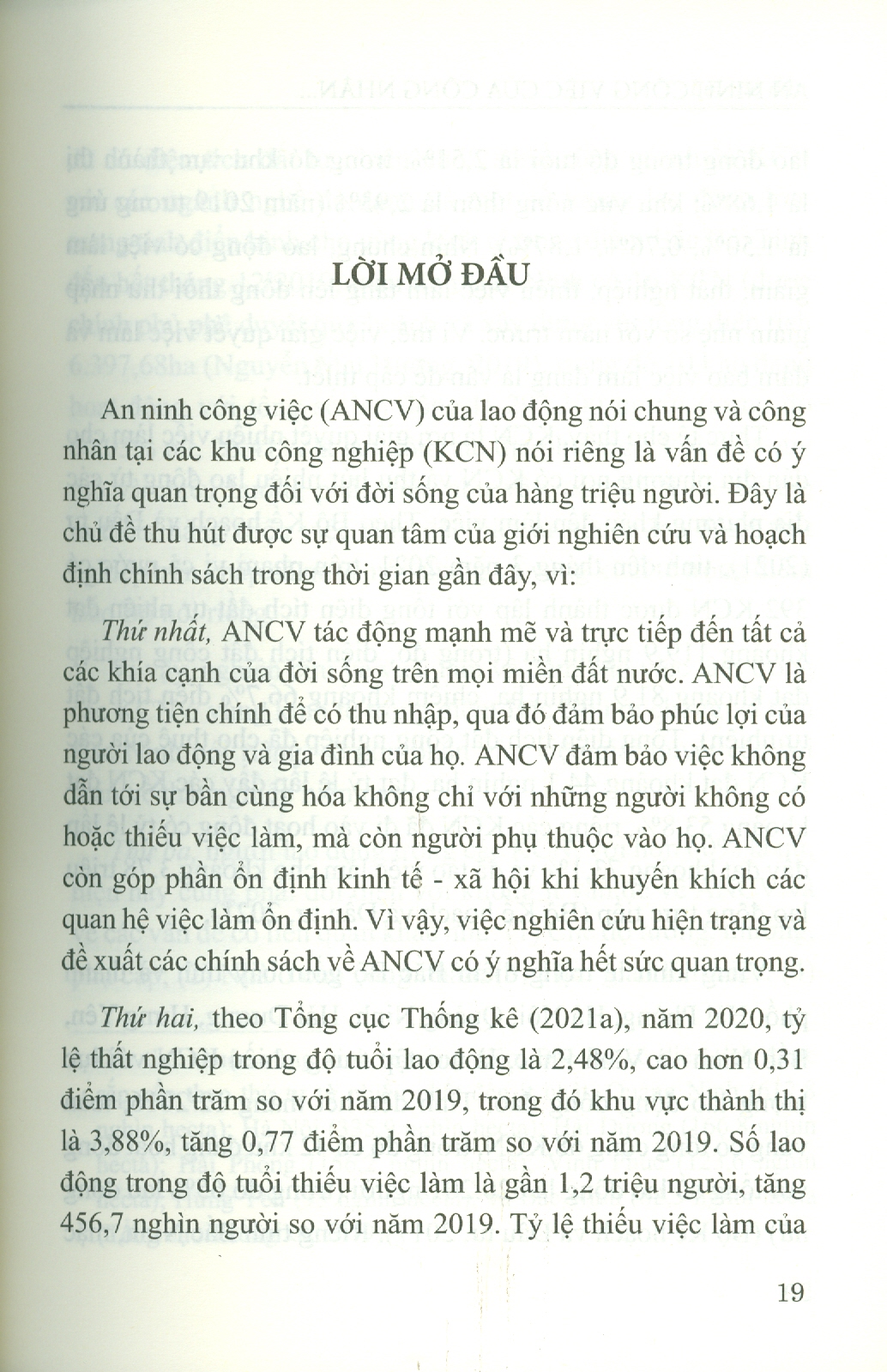 An Ninh Công Việc Của Công Nhân Tại Các Khu Công Nghiệp Vùng Kinh Tế Trọng Điểm Bắc Bộ - Trường Hợp Tỉnh Bắc Ninh