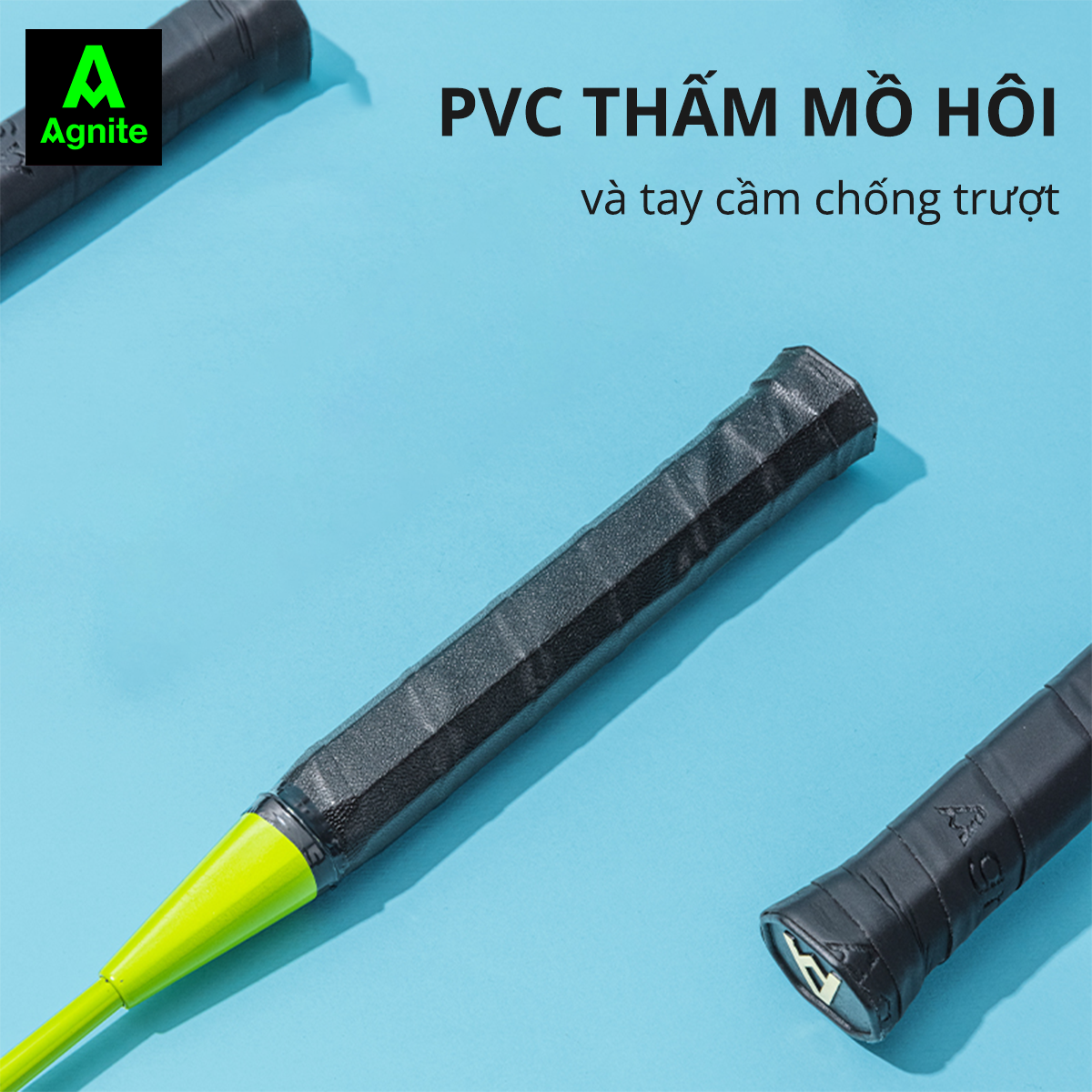 [GIÁ CHỈ 59K] Bộ 2 vợt cầu lông giá rẻ chính hãng Agnite, bền, nhẹ, tặng kèm túi vợt và quả cầu lông - ER301/ER302