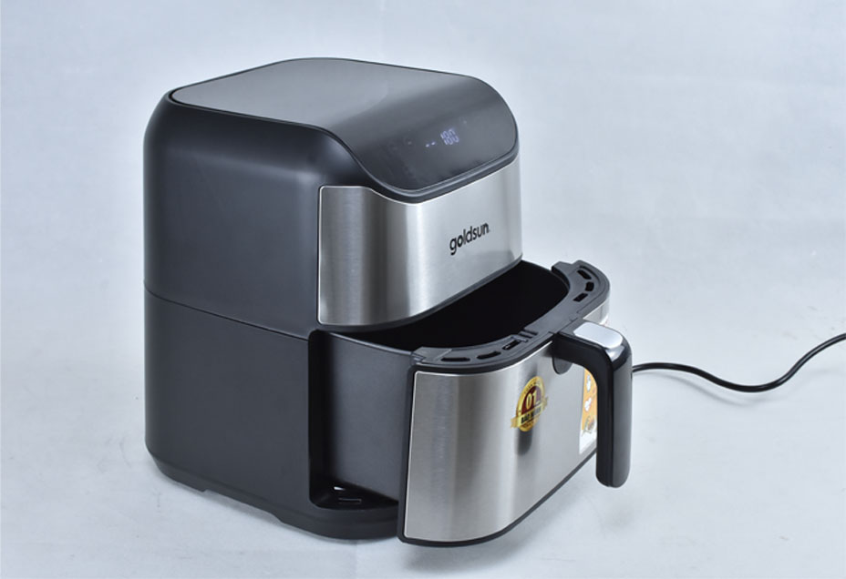 Nồi chiên không dầu điện tử Goldsun GAF5842-D dung tích 5.5L màn hình cảm ứng công nghệ Rapid Air - Hàng chính hãng Goldsun