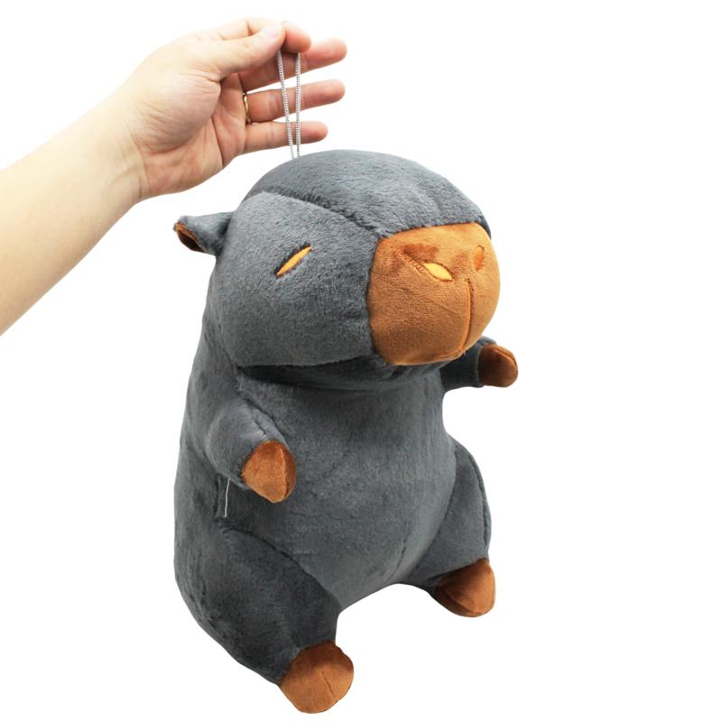 Thú Bông Capybara 35 cm - Quốc Định - Màu Xám Đậm