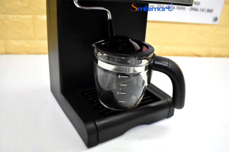Máy Pha Cà Phê Espresso Tiross TS-621 (4 bar) - Hàng Chính Hãng