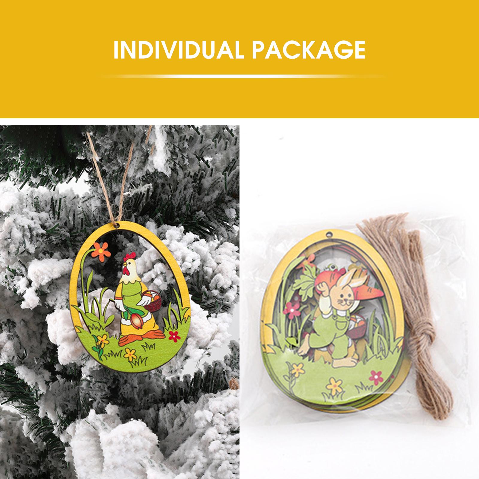 Set 10 Quả Trứng Phục Sinh Nhiều Màu Sắc Trang Trí Nhà Cửa