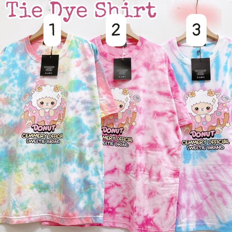 Áo loang tie dye unisex form rộng Tie Boutique - in hình dễ thương