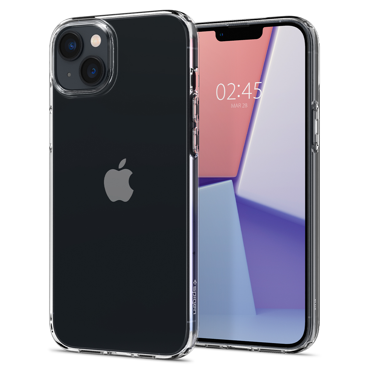 Ốp Lưng dành cho iPhone 14 Pro Max/ 14 Pro/ 14 Plus/ 14 Spigen Liquid Crystal Case - Hàng Chính Hãng