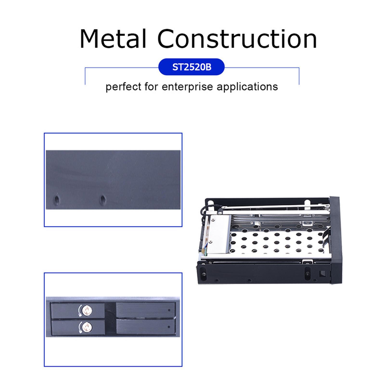 2.5'' SSD to 3.5'' Hard Disk Drive Mounting Bracket Kit SATA Power Cable