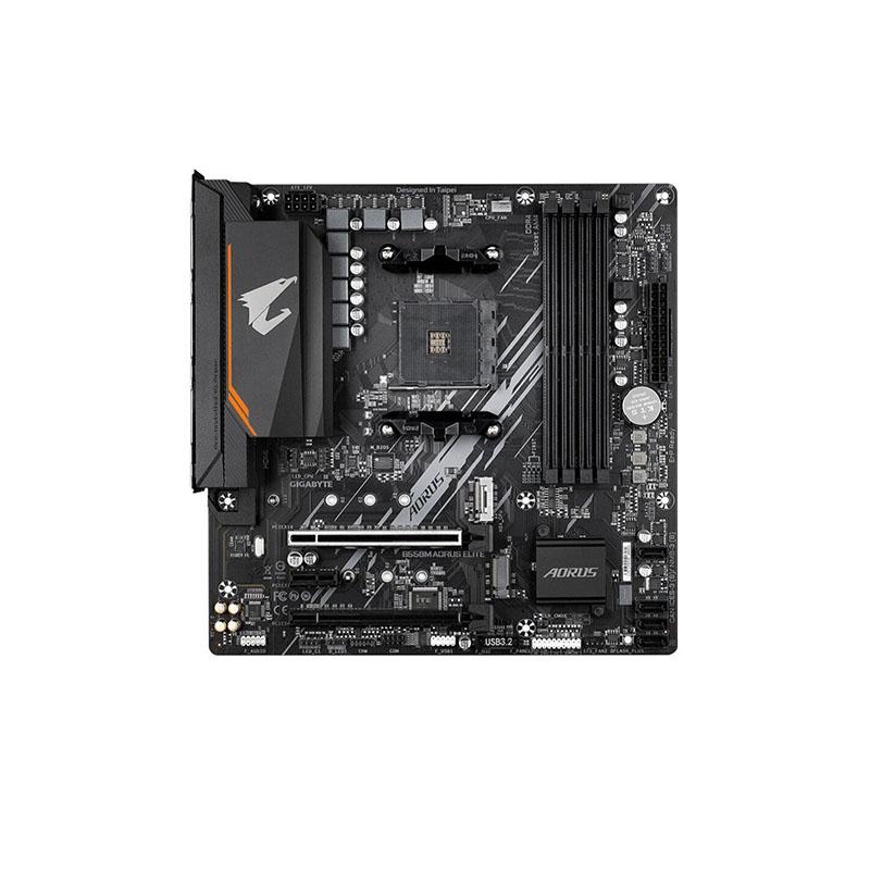 Amd Ryzen 7 5700X R7 5700X CPU Gigabyte B550M Aorus Elite bo mạch chủ Suit Suit AM4 Tất cả đều mới nhưng không có bộ làm mát