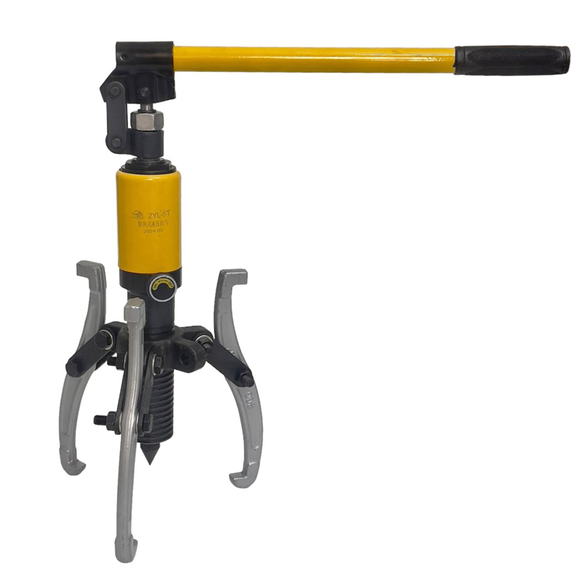 Cảo 3 càng thủy lực, cảo buly, bánh răng, vòng bi cỡ lớn YL-5T lực kéo 5 tấn