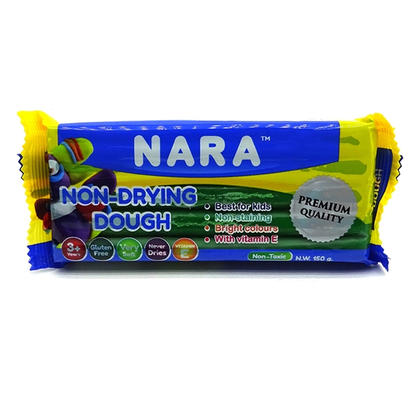 Bột Nặn Hình NARA Màu Xanh Lá NDD-PO-150-1 (150g)