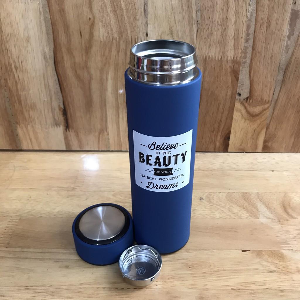 Bình Giữ Nhiệt Life 500ml INOX 304 _ Quà Tặng Khắc Tên - In Logo theo yêu cầu_ Hàng Sẵn Kho SLL