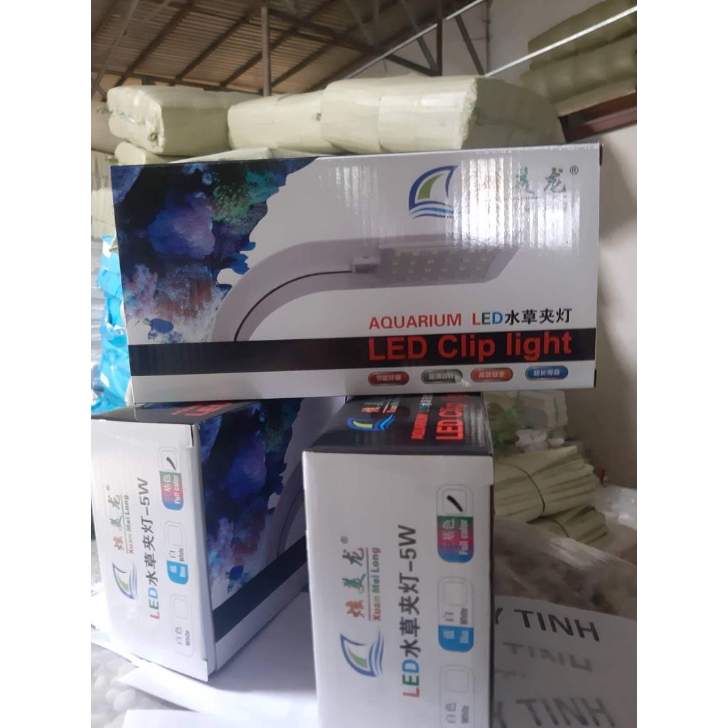Đèn Led Đổi Màu Kẹp Thành Hồ Cá Thủy Sinh Size 30-40Cm M-280