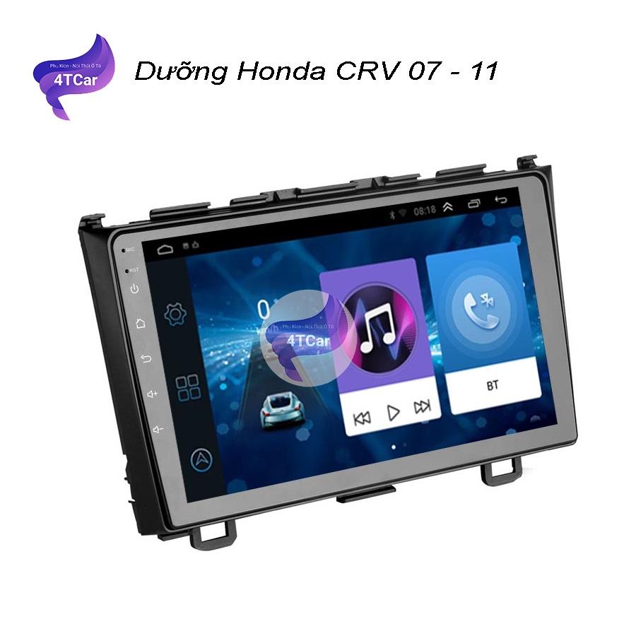 Mặt dưỡng lắp màn android HONDA CRV 2007 - 2011 9 inch