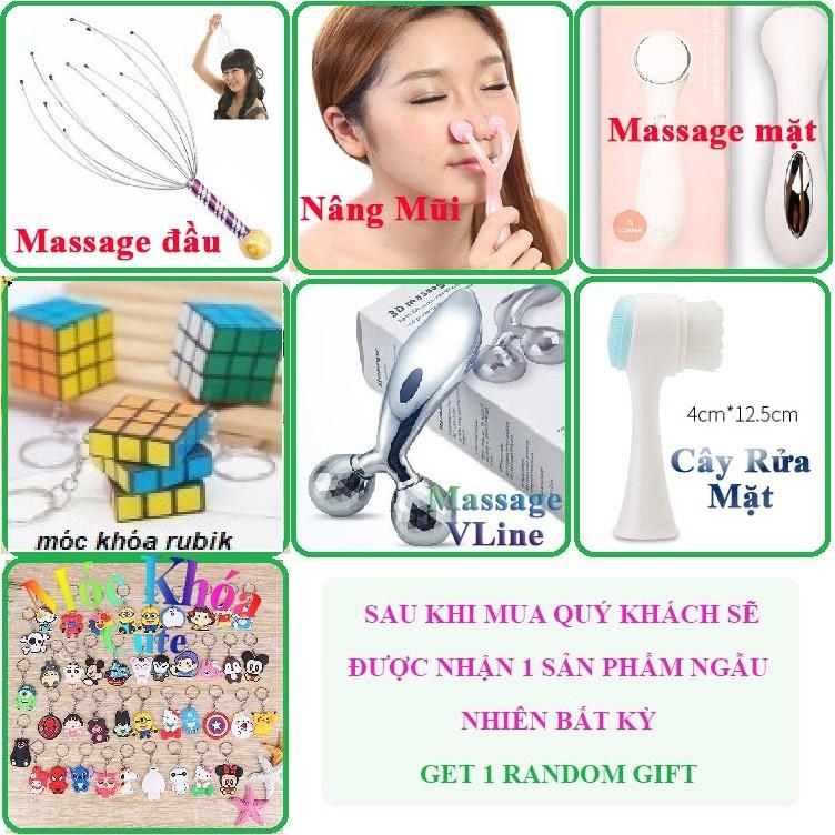 Máy Massage Châm Cứu 12 Kiểu Rung Không Dây Pin Sạc (Tặng Kèm 1 SP Ngẫu Nhiên Như Hình)