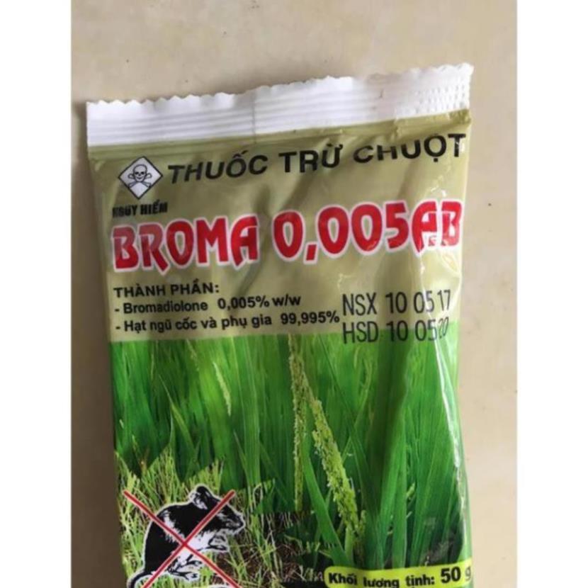 Bả diệt chuột trộn thóc BROMA 50gr