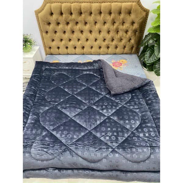 Chăn Cừu Chữ Vạn hàng dày 3 lớp siêu ấm 3,2kg 2mx2m3