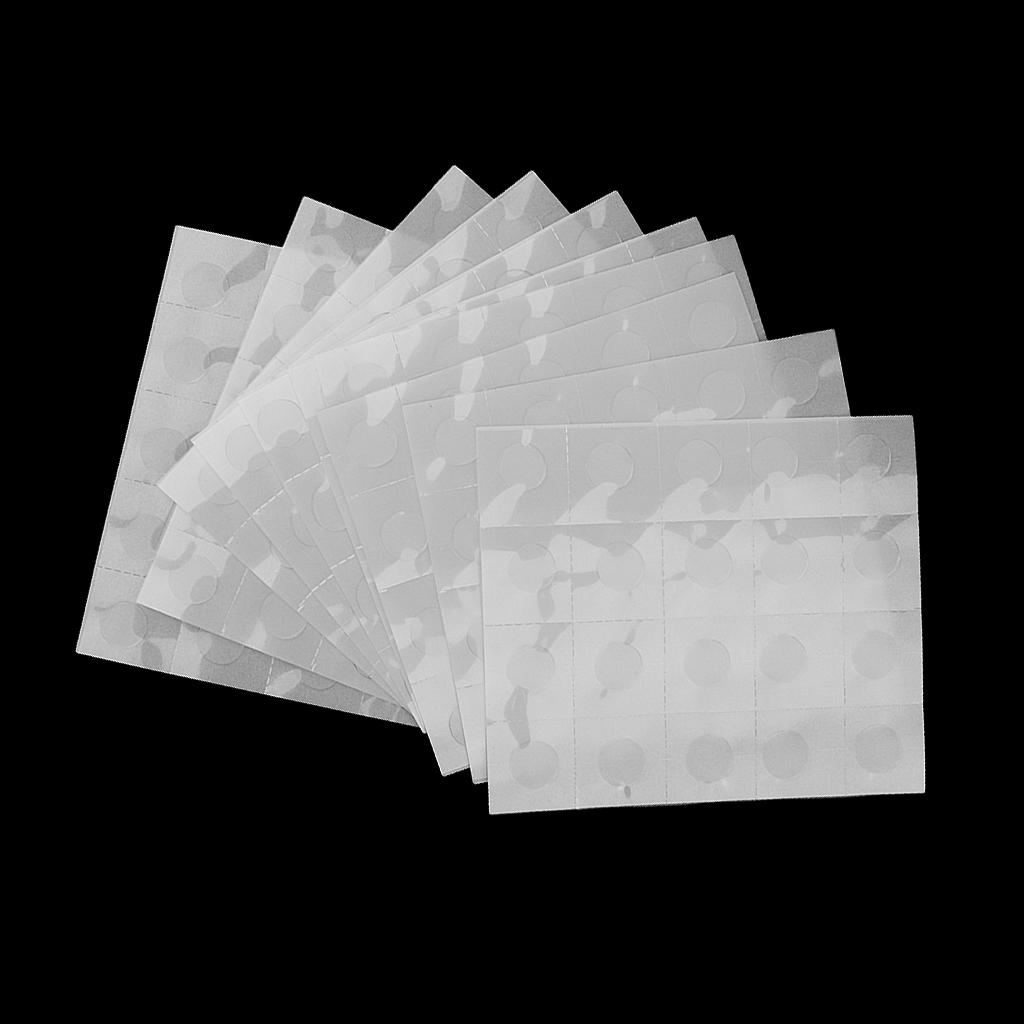 200pcs/Pack Clear Round Dot Double-sided adhesive Balloon Sticker Decoration