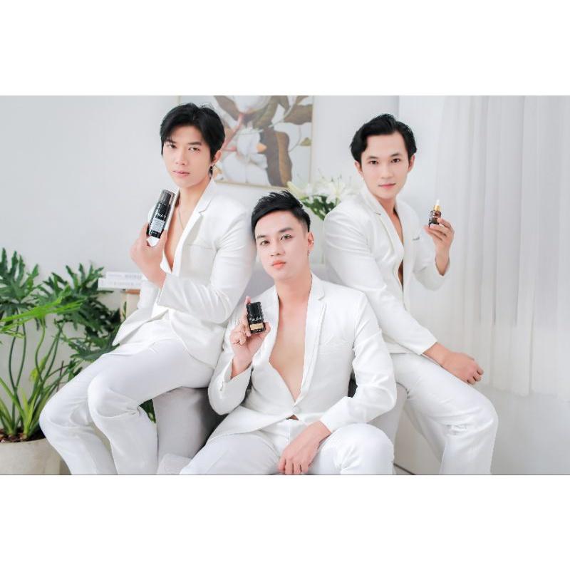 Combo Body Lotion The MEN Thái Lan trắng da toàn thân, mềm mịn da, giảm thâm nám sạm ở vùng nhạy cảm và Serum The MEN Thailand dưỡng trắng da mặt, se khít lỗ chân lông, cấp ẩm cho da, nâng tone