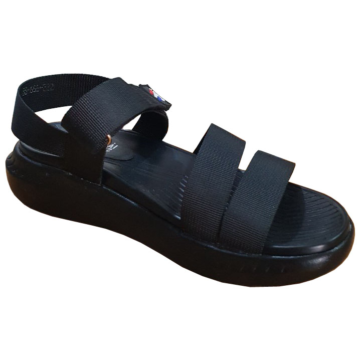 Giày Sandal Nữ Đế Bằng Chính Hãng Trường Hải XDN155 Quai Dù Mềm Mại Cá Tính Chiều Cao 4.5cm