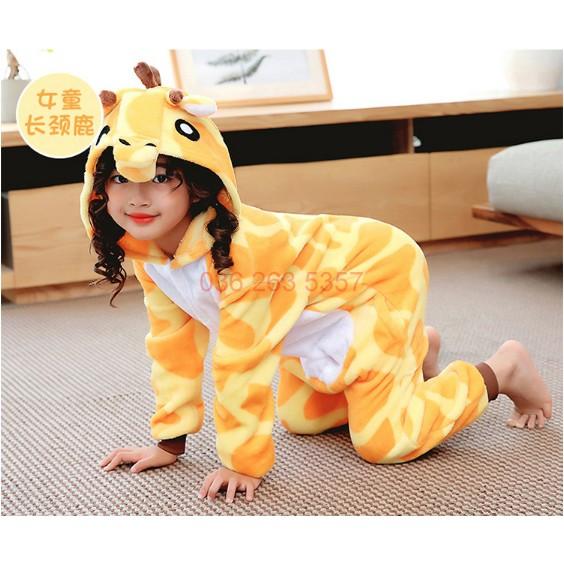 Bộ Đồ Thú Hưu Cao Cổ - Bộ đồ thú Hưu Cao Cổ Trẻ Em Dễ Thương