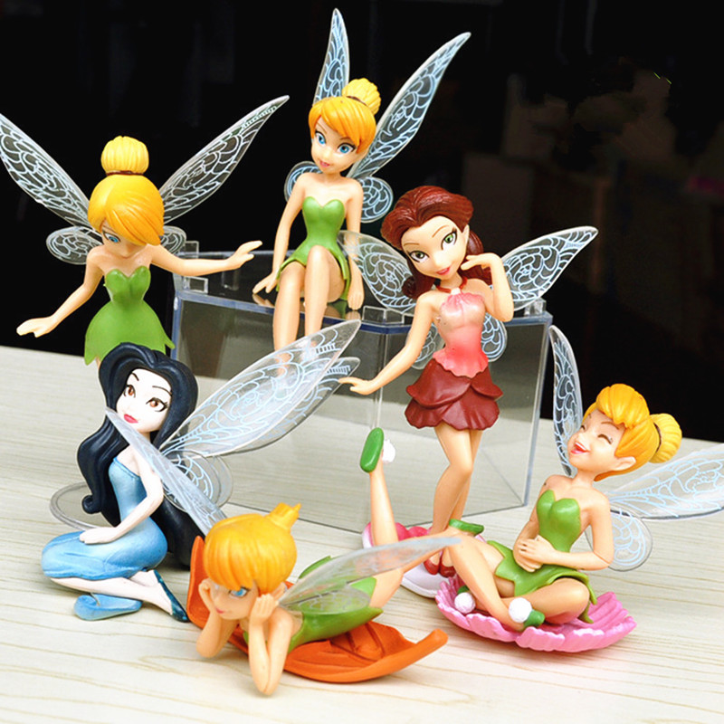 Bộ 06 Mô Hình Búp Bê Tinker Bell