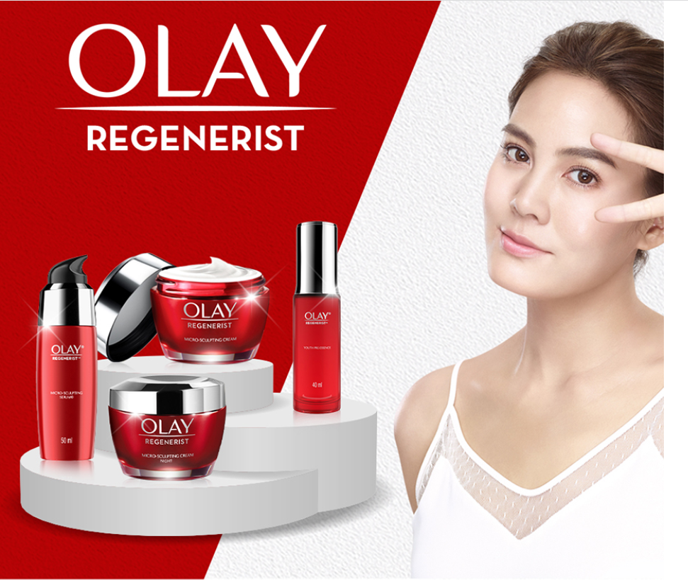 Combo Kem Dưỡng OLAY REGENERIST Đỏ Ban Ngày và Ban Đêm 50G