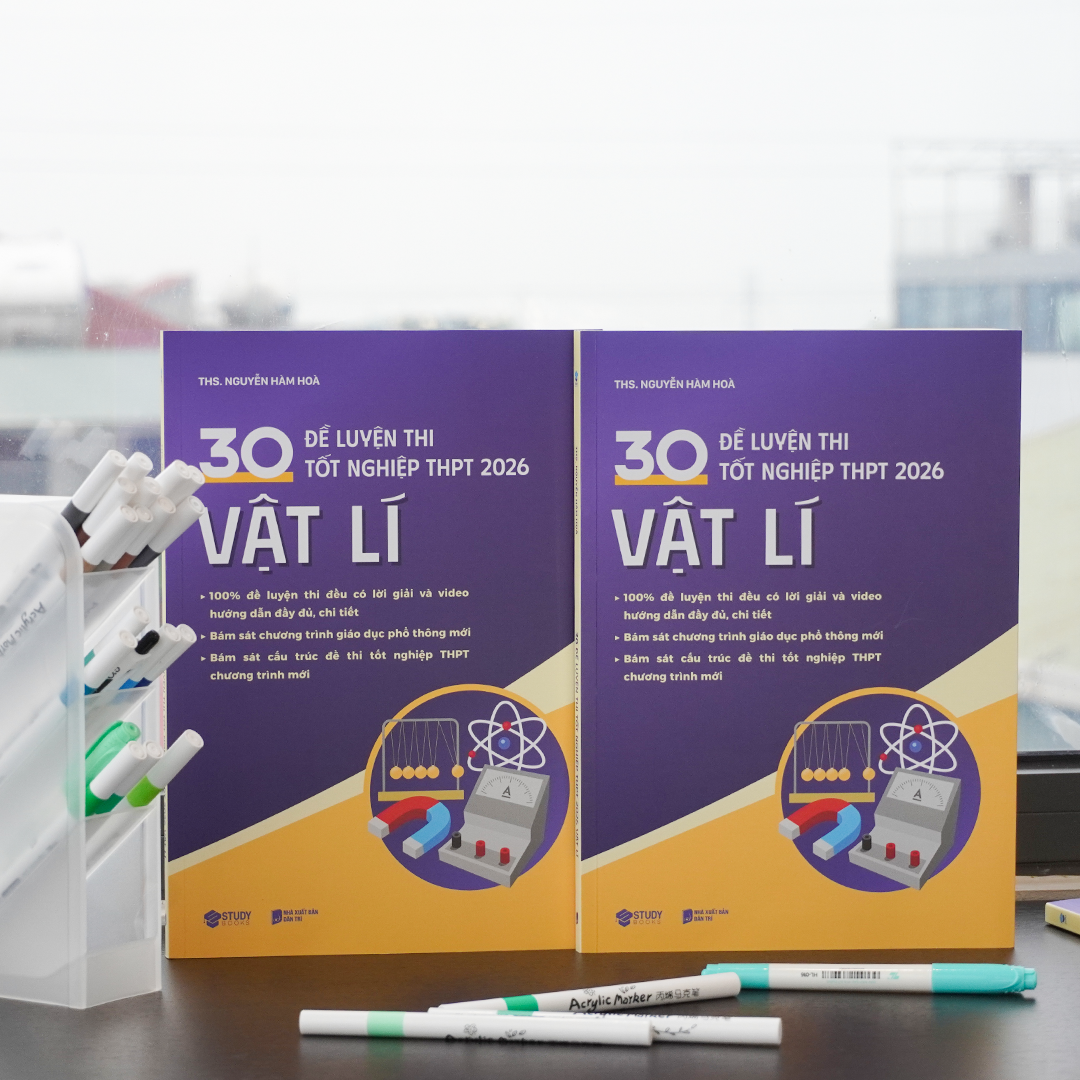 Sách - 30 Đề Luyện Thi Tốt Nghiệp THPT 2026 - Vật Lí