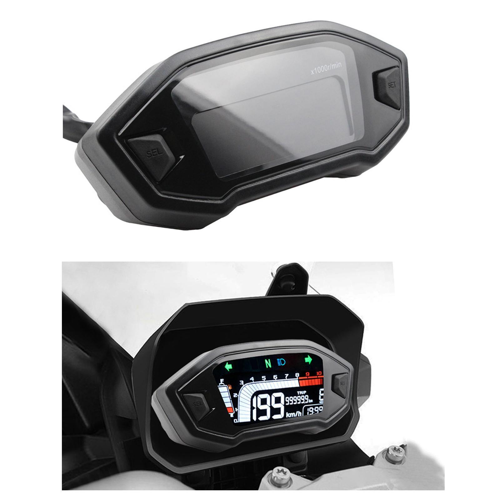 Motorcycle LCD Digital Universal DC 12V Accessories