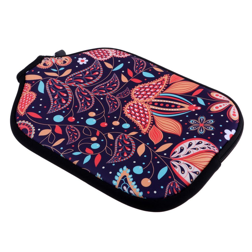 Premium Neoprene Pickleball Paddle Cover Zipper Sleeve Protective Case A17