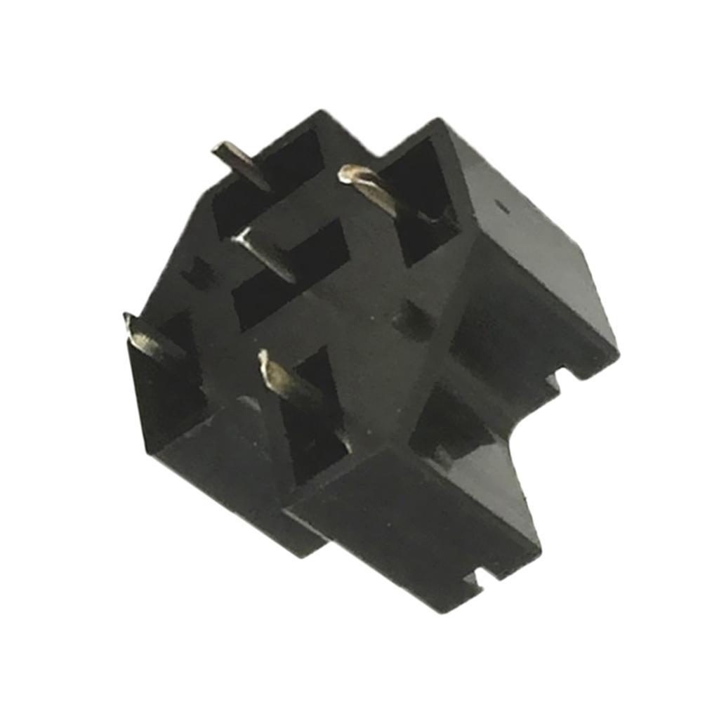 40A Car Relay Socket Holder 5Pins Connector 6.3mm Terminals