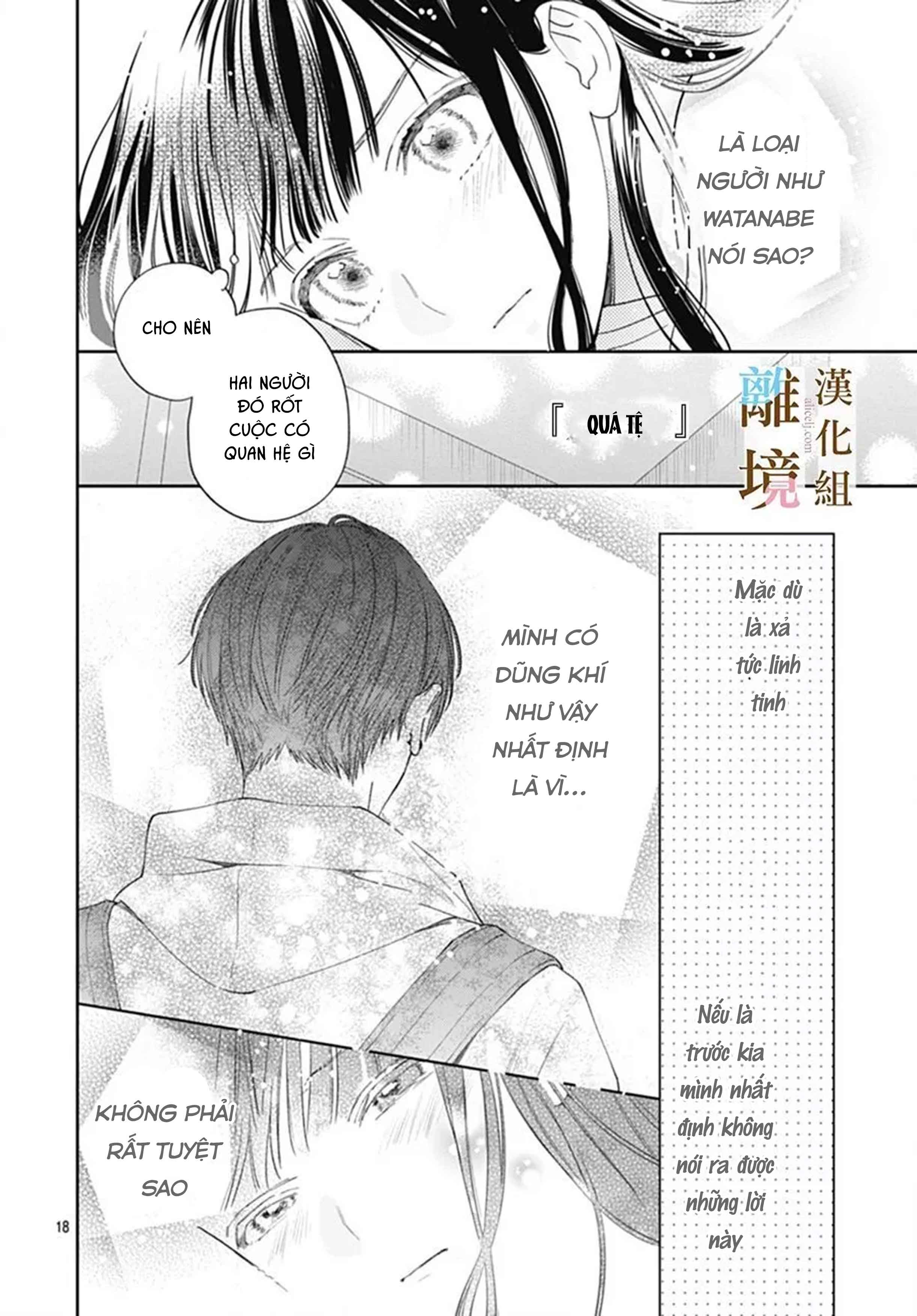 đằng nào cũng rơi lệ hay là mình cứ yêu nhau đi chapter 6.2 6