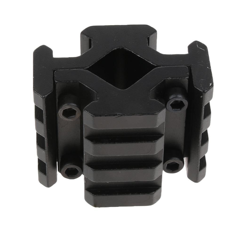 2xUniversal Rail Picatinny Weaver Mount Bracket for Scope Flashlight D