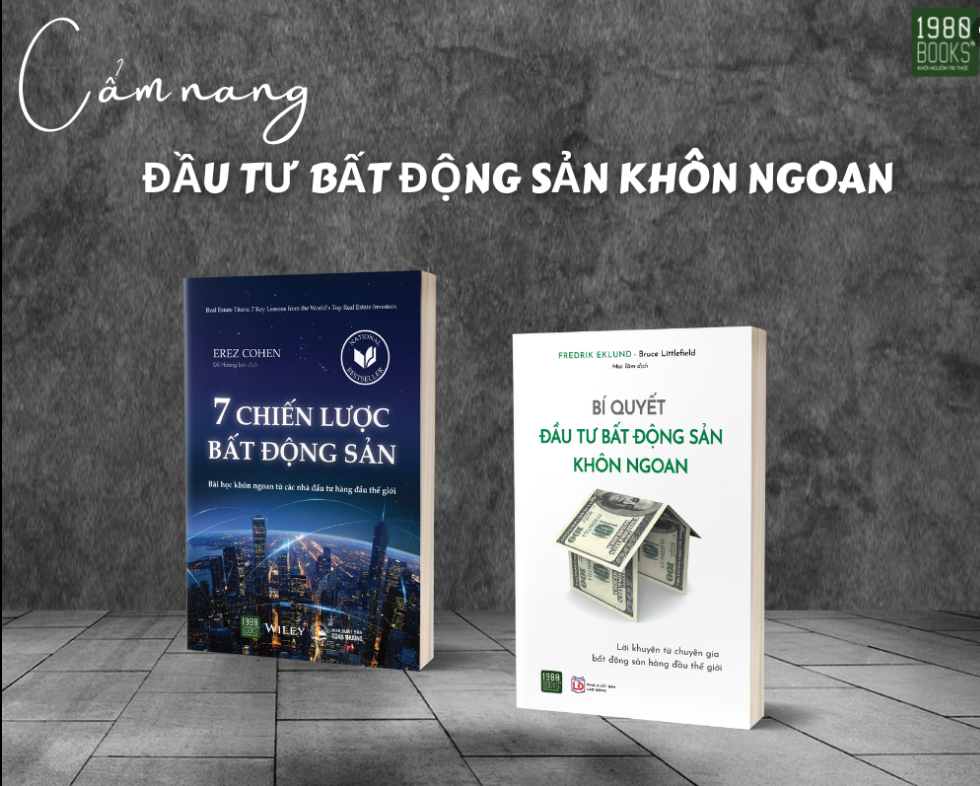 Sách Combo CẨM NANG ĐẦU TƯ BẤT ĐỘNG SẢN KHÔN NGOAN