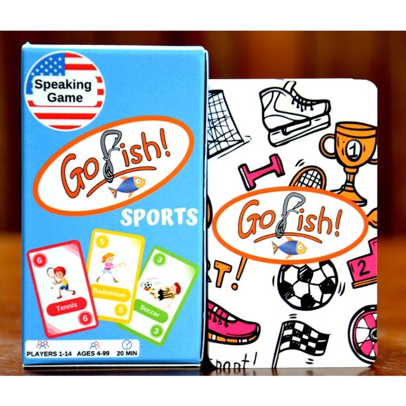 Go fish game “Sports”