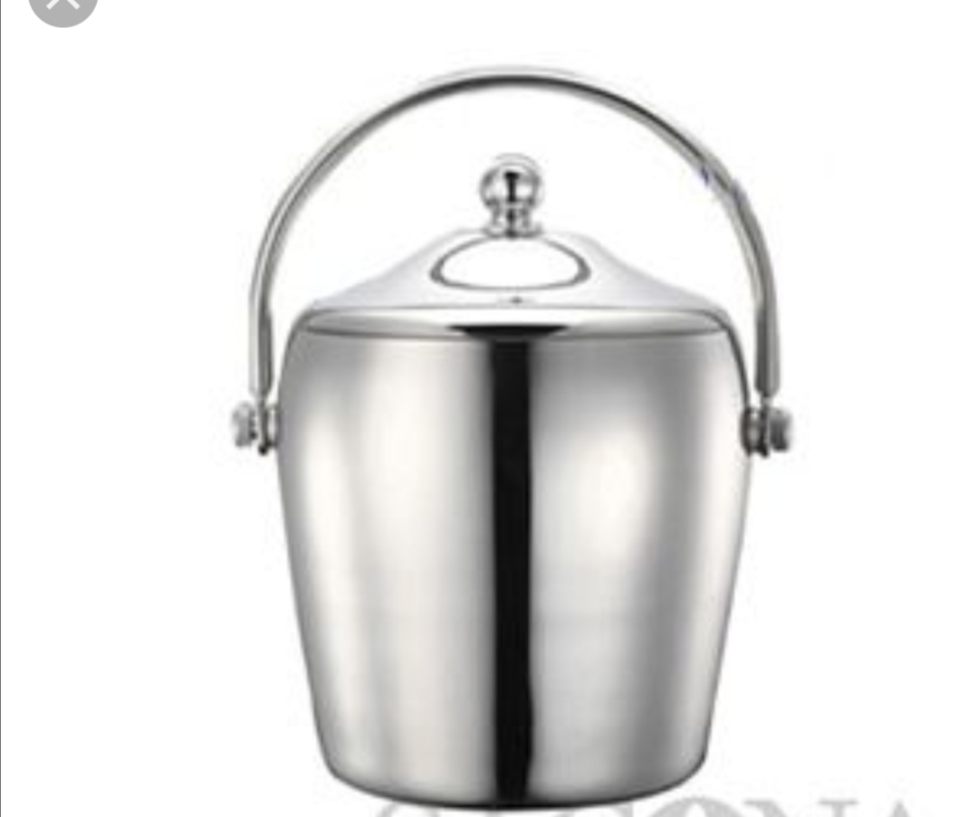 Xô đá 2 lớp inox 304 giữ nhiệt 2 lít