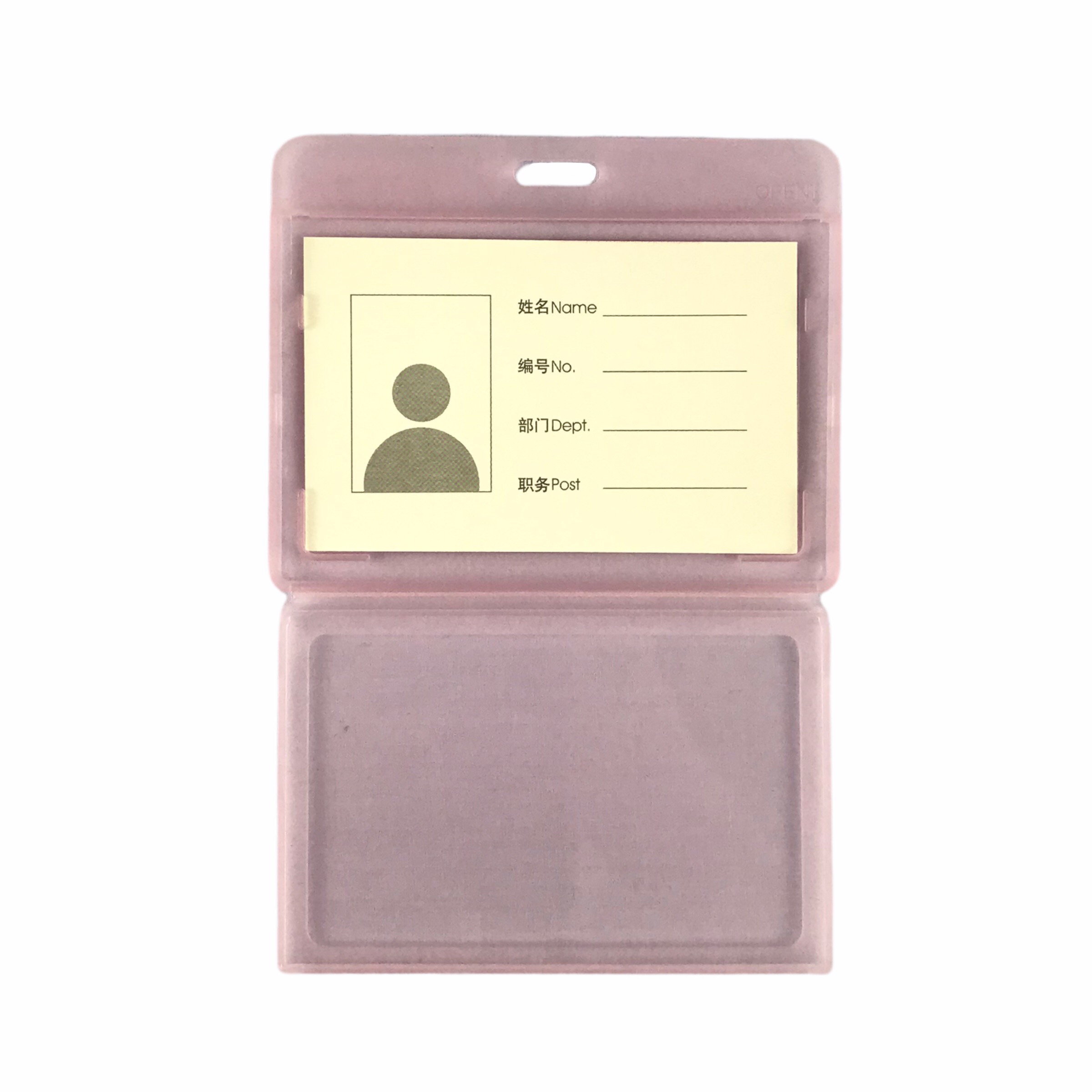 Bảng tên Uhoo 6613 8.5x5.4cm 2 mặt ngang (12)