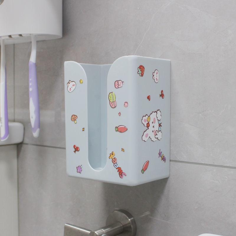 Hộp Đựng Khăn Giấy Gắn Tường Không Cần Đục Lỗ Cho Nhà Bếp/Phòng Khách/Phòng Ngủ