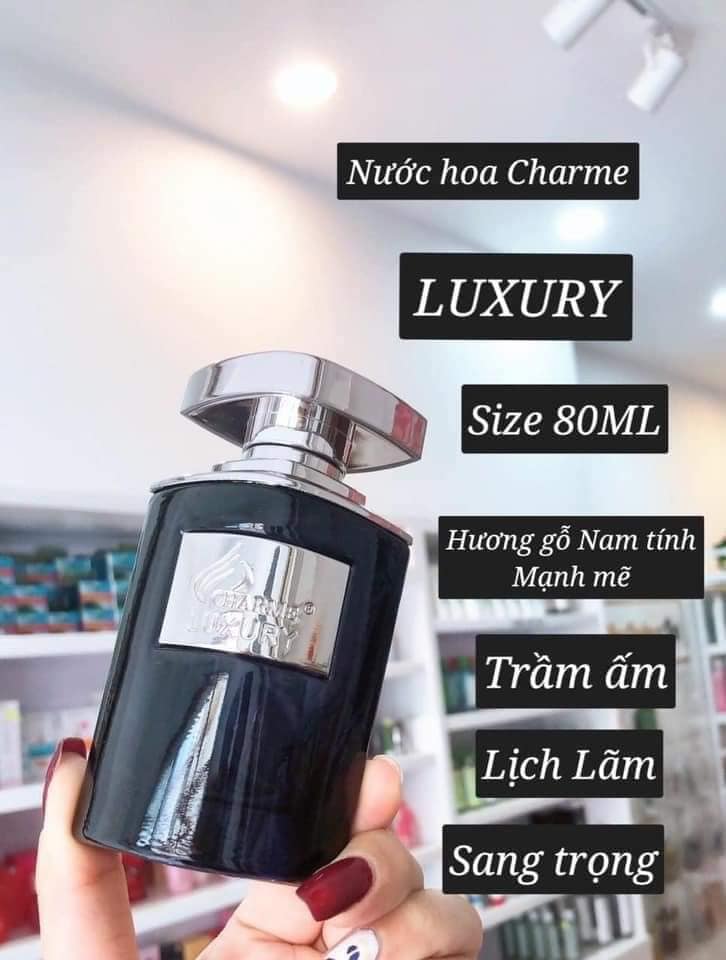 Nước hoa nam charme luxury 80ml