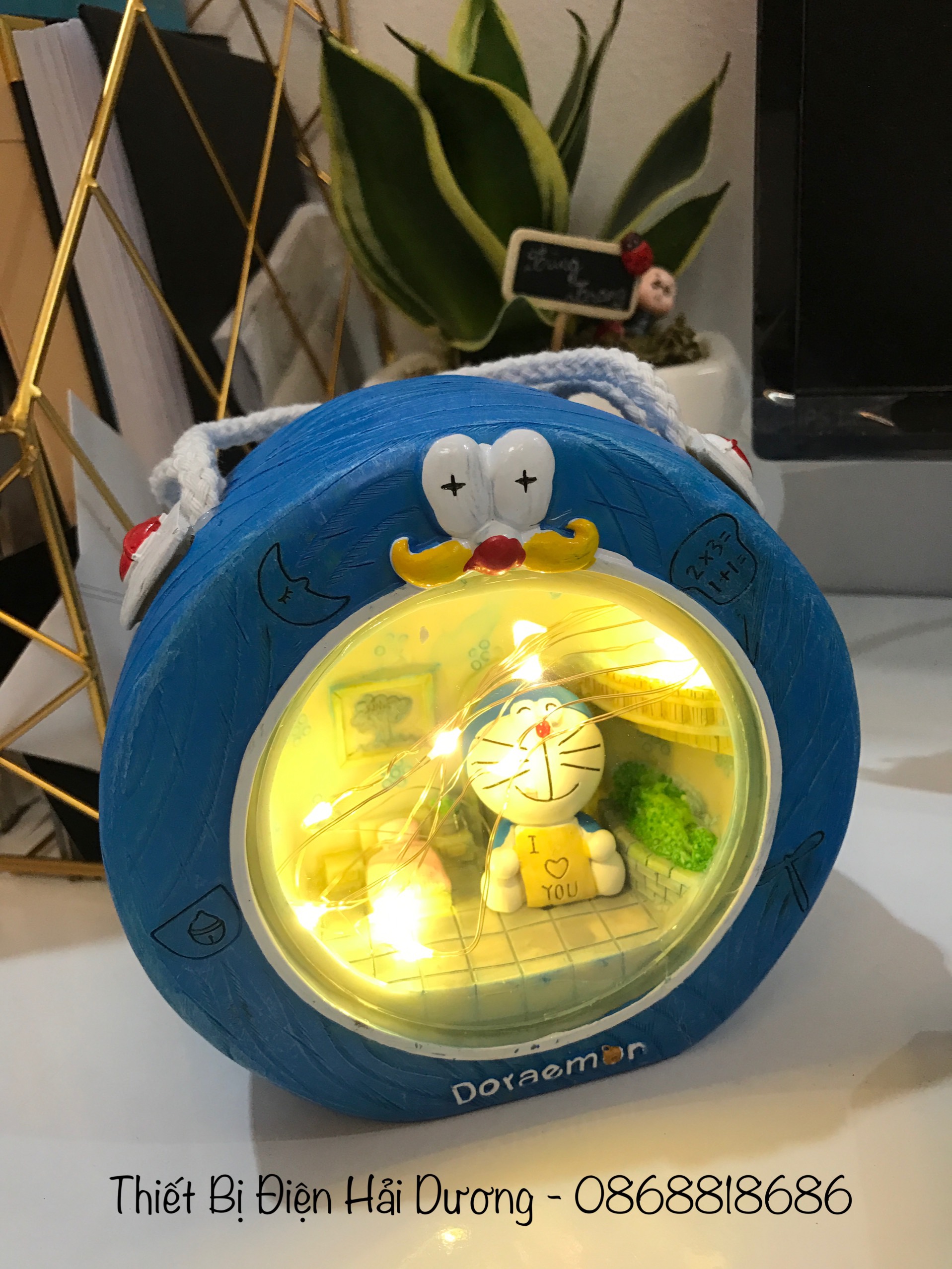 Đèn ngủ trang trí hình Doraemon dễ thương cho bé 7 mẫu khác nhau - trang trí căn phòng vintage giá rẻ
