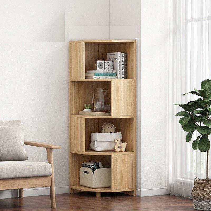 Kệ NGŨ GIÁC, kệ sách vuông 4 tầng 2 MÀU