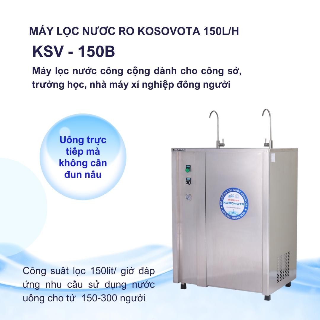Máy lọc nước RO Kosovota 150L/H bán công nghiệp