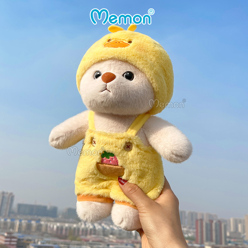 Gấu Bông Teddy Lena Cosplay Thỏ, Khủng Long, Heo, Vịt Cực Cute 28cm - 55cm Cao Cấp Memon