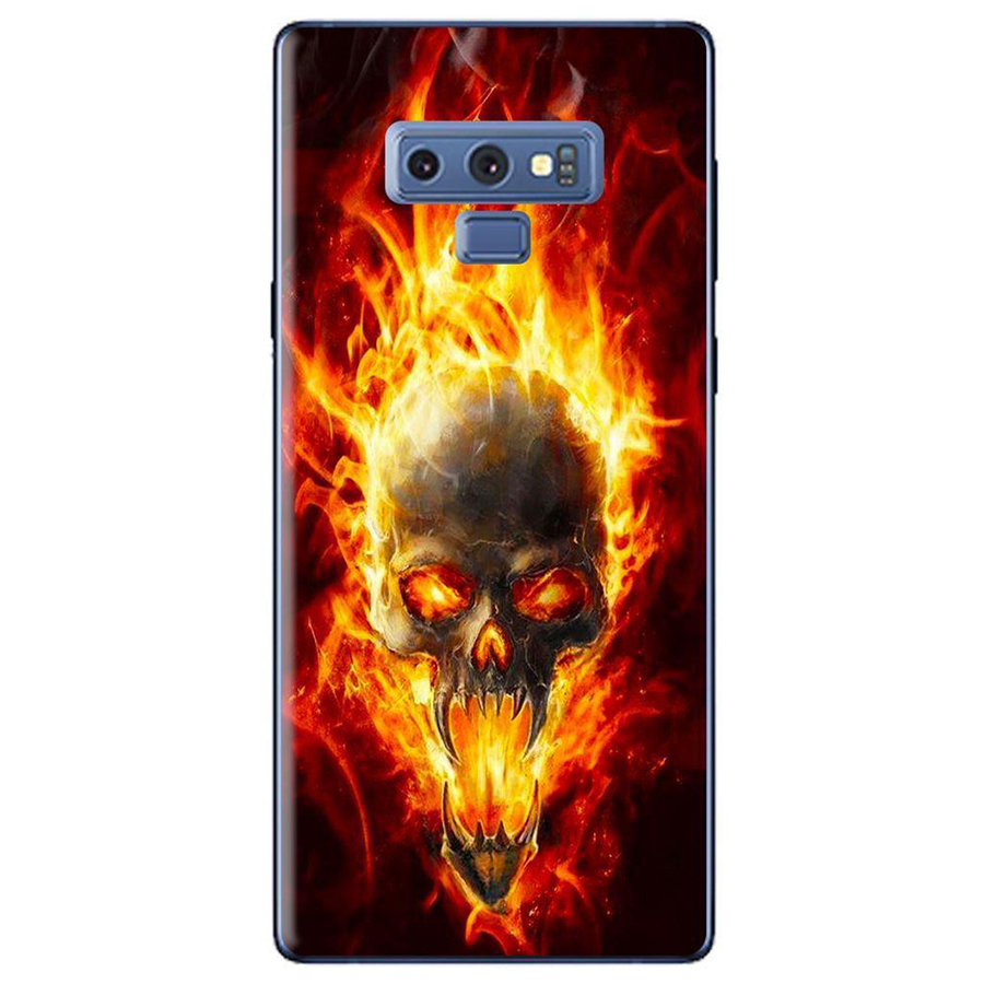 Ốp Lưng Dành Cho Samsung Galaxy Note 9 - Quỷ Lửa